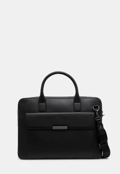 Tommy Hilfiger geanta pentru laptop din piele 40 x 29,5 x 6 cm imagine