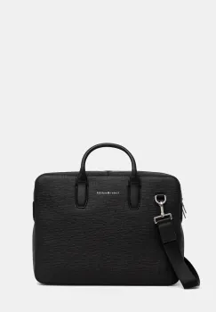 Tommy Hilfiger geanta pentru laptop din piele 40 x 30 x 6 cm imagine