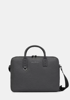 Tommy Hilfiger geanta pentru laptop din piele imagine