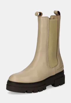 Tommy Hilfiger ghete chelsea de piele MONOCHROMATIC CHELSEA BOOT imagine