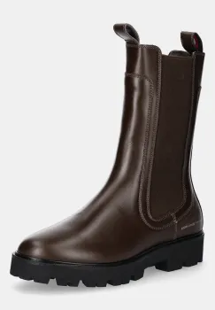 Tommy Hilfiger ghete chelsea de piele TH LTHR MID CHELSEA imagine