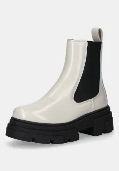 Tommy Hilfiger ghete chelsea de piele TH SHINY LEATHER CHELSEA imagine