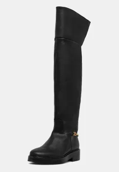Tommy Hilfiger ghete de piele TH HORSEBIT RIDING OVERKNEE BOOT imagine