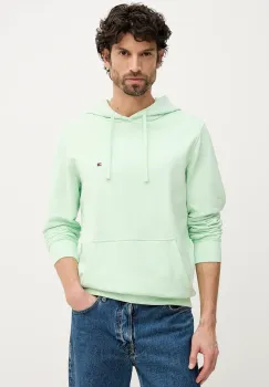 Tommy Hilfiger hanorac cu gluga barbati din bumbac imagine