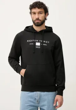Tommy Hilfiger hanorac cu gluga pentru barbati, din bumbac imagine