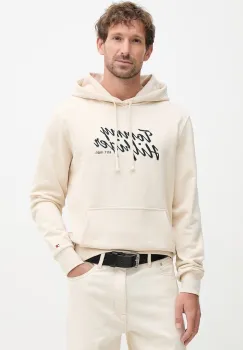 Tommy Hilfiger hanorac cu gluga pentru barbati, din bumbac imagine