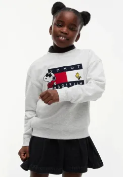 Tommy Hilfiger hanorac pentru copii din bumbac imagine