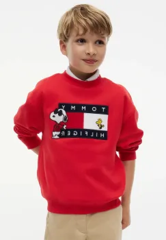 Tommy Hilfiger hanorac pentru copii din bumbac imagine
