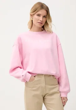 Tommy Hilfiger hanorac pentru femei, cu bumbac imagine