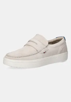 Tommy Hilfiger mocasini barbati de piele intoarsa MODERN LIGHT HYBRID SUEDE LOAFER imagine