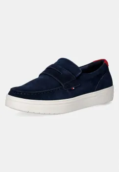Tommy Hilfiger mocasini barbati din piele intoarsa MODERN LIGHT HYBRID SUEDE LOAFER imagine