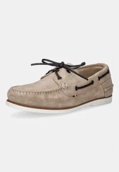 Tommy Hilfiger mocasini barbati din piele intoarsa TH BOAT SHOE CORE SUEDE imagine