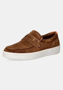 Tommy Hilfiger mocasini barbati piele intoarsa MODERN LIGHT HYBRID SUEDE LOAFER imagine