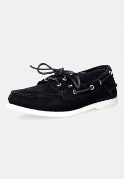 Tommy Hilfiger mocasini de dama din piele intoarsa HILFIGER SUEDE BOAT SHOE imagine