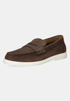 Tommy Hilfiger mocasini din nubuc TOMMY HILFIGER NUBUCK P LOAFER imagine