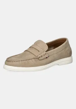 Tommy Hilfiger mocasini din nubuc TOMMY HILFIGER NUBUCK P LOAFER imagine