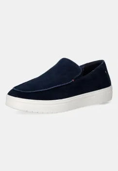 Tommy Hilfiger mocasini din piele intoarsa MODERN LIGHT SUEDE LOAFER imagine