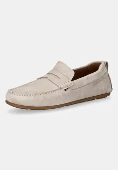 Tommy Hilfiger mocasini pentru barbati, din piele intoarsa CORE HILFIEGR SUEDE DRIVER imagine