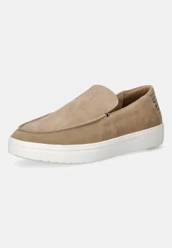 Tommy Hilfiger mocasini pentru barbati, din piele intoarsa MODERN LIGHT SUEDE LOAFER imagine