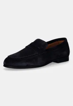 Tommy Hilfiger mocasini pentru femei, din piele intoarsa FLEXIBLE SLIM SUEDE LOAFER imagine