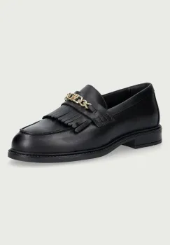 Tommy Hilfiger  mocasini pentru femei din piele TH CHAIN FRINGE LEATHER LOAFER imagine