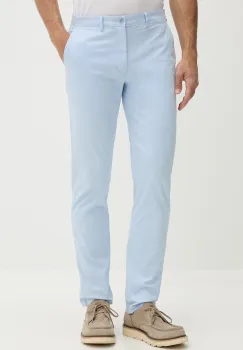 Tommy Hilfiger pantaloni chinos barbati din bumbac cu elastan imagine