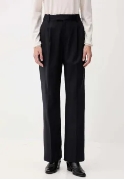 Tommy Hilfiger pantaloni cu lana imagine