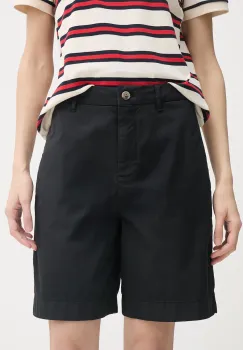 Tommy Hilfiger pantaloni scurti chinos de femei din bumbac imagine