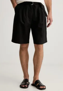 Tommy Hilfiger pantaloni scurti pentru barbati, cu amestec de in imagine