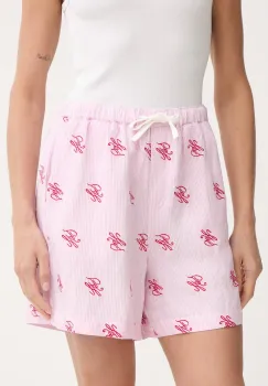 Tommy Hilfiger pantaloni scurti pentru femei, cu in SUMMER imagine