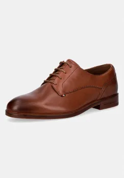 Tommy Hilfiger pantofi barbati din piele HILFIGER LEATHER DRESS SHOE imagine