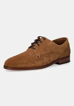 Tommy Hilfiger pantofi barbati din piele intoarsa HILFIGER SUEDE DRESS SHOE imagine