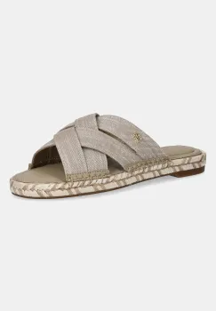 Tommy Hilfiger papuci CHAMBRAY ESPADRILLE MULE imagine