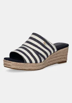 Tommy Hilfiger papuci NAUTICAL STRIPES ESPADRILLE MULE imagine