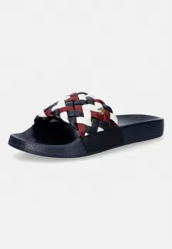 Tommy Hilfiger papuci TH CORNROW POOL SLIDE imagine