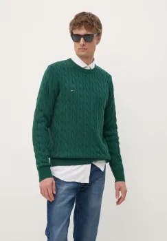 Tommy Hilfiger pulover barbatesc din bumbac imagine