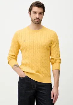 Tommy Hilfiger pulover barbatesc din bumbac imagine