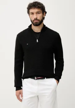 Tommy Hilfiger pulover barbatesc din bumbac imagine