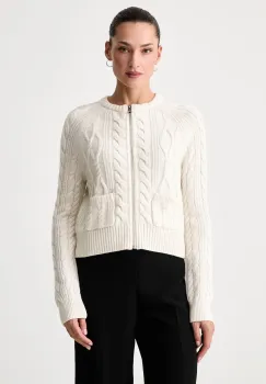 Tommy Hilfiger  pulover cu fermoar pentru femei cu lana imagine