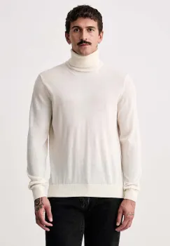 Tommy Hilfiger  pulover cu guler inalt pentru barbati din lana imagine