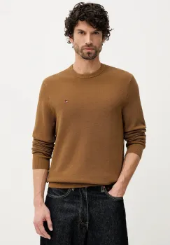 Tommy Hilfiger pulover de bumbac imagine