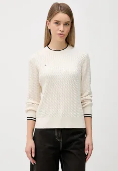 Tommy Hilfiger pulover de bumbac imagine