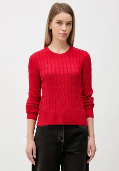 Tommy Hilfiger pulover de bumbac imagine