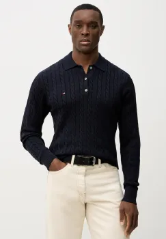 Tommy Hilfiger pulover de bumbac imagine