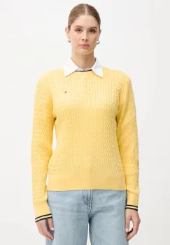 Tommy Hilfiger pulover de bumbac imagine