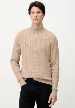 Tommy Hilfiger pulover de bumbac imagine