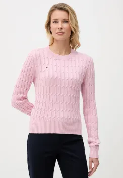 Tommy Hilfiger pulover de bumbac imagine