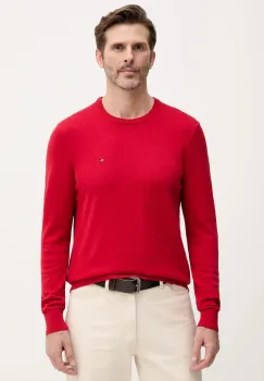 Tommy Hilfiger pulover de bumbac imagine