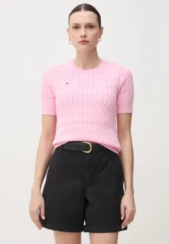 Tommy Hilfiger pulover de bumbac imagine