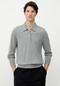 Tommy Hilfiger pulover din amestec de casmir imagine